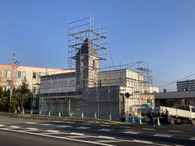「教会 新築工事」の画像